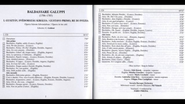 Baldassare Galuppi (1706-1785) - Gustavo Primo (Fabio Pirona) смотреть онлайн