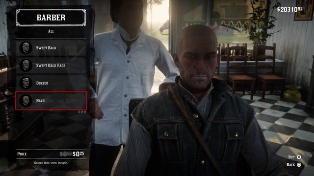 RDR2 How to get original hairstyle of John Marston