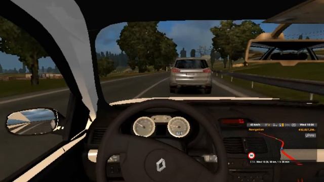 Euro Truck Simulator 2 -Renault Symbol 2009 v1.0 смотреть онлайн