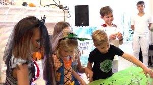 День рождения Ромы, 7 лет! Вечеринка в стиле Хэлоуин!