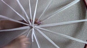 DIY. Rug from old t-shirts. Using Hola-hoop. Коврик из старых футболок. Мастер класс