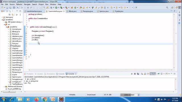 Interface -java,Multiple Inheritance in java смотреть онлайн