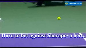 SHARAPOVA VS PENNETTA SINGAPORE 2015