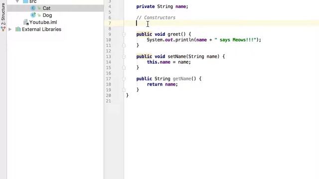 Java Programming Tutorial - Constructors for Classes смотреть онлайн