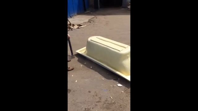 Краш тест ванны армированной ппу часть 2