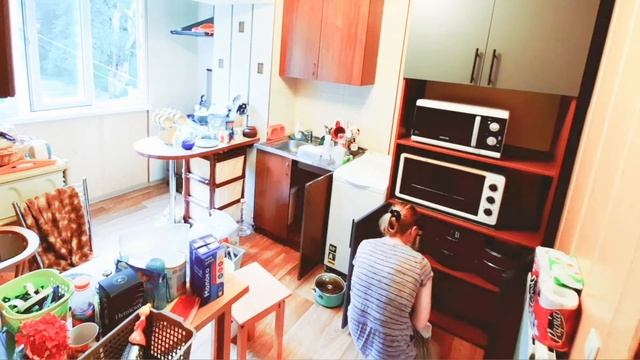 ?Переделка кухни?? НОВЫЙ ШКАФ?...Создаю приятную атмосферу?☕?на старой кухне ? смотреть онлайн