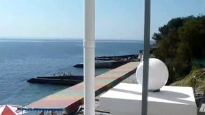 Вид из номера отеля "Сон у моря"Крым 2012 .Алупка.НОСТАЛЬГИЯ!