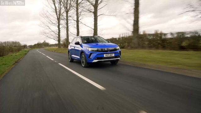 2022 Vauxhall Grandland Ultimate 130PS Petrol Manual | Cobalt Blue | Driving, Interior, Exterior смотреть онлайн