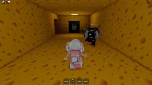 ЗЛАЯ КРЫСА ОХОТИТСЯ ЗА МНОЙ ! ПОБЕГ ИЗ СЫРНОГО ЛАБИРИНТА ? CHEESE ESCAPE ROBLOX
