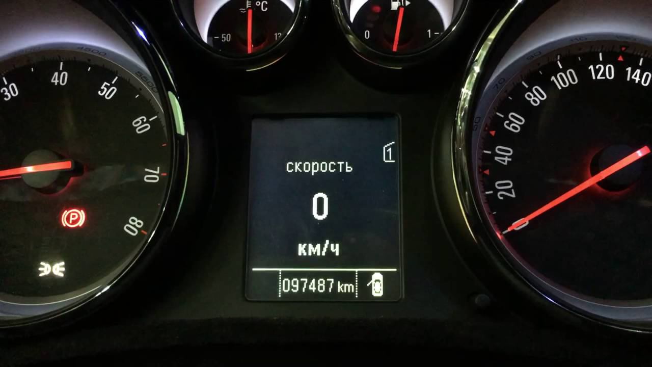 Options instrument cluster opel astra j zafira mokka insignia cruze meriva