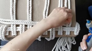 Rope Storage Basket DIY / Корзина для хранения из джута