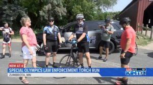 Local law enforcement participates in Special Olympics torch run