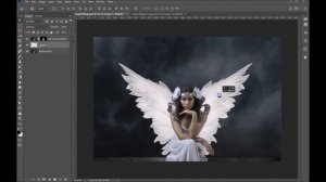 Using Angel Wing Overlays in Photoshop