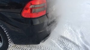 Поставил спортивный выхлоп на Porsche Cayenne S (955)