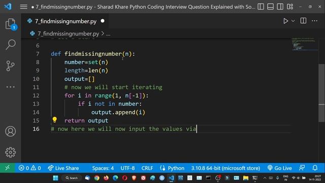 Python Coding Interview Question Explained with Solution - Datacode with Sharad