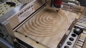 Круглая 3D торцевая разделочная доска №10
Round 3D end grain cutting board #10