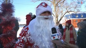 Бездомные в Курске отпраздновали Новый год