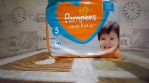 Pampers sleep&play 5