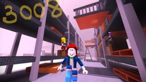Трио Супер / Играем в Roblox SCP 3008 / Икее / 3