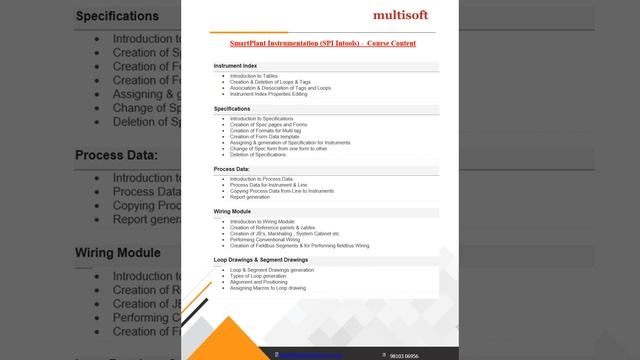 SmartPlant Instrumentation (SPI) Intools Overview |  Multisoft Systems