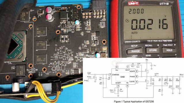 Ремонт видеокарты Sapphire Radeon RX580 8G смотреть онлайн
