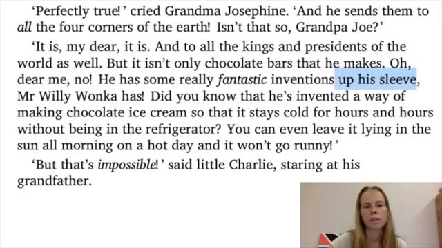 РАЗБОР КНИГИ НА АНГЛИЙСКОМ "Charlie and the chocolate factory". Глава 2. Часть 5 смотреть онлайн