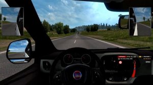 Euro Truck Simulator 2 - Fiat Doblo 2018 V1R20 - Gameplay (KAZA YAPTIK)