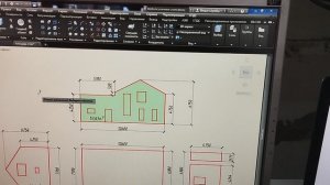 Расчет площади фасада в автокаде (AutoCAD)