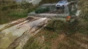 Mitsubishi Pajero Pinin по болоту и бездорожью