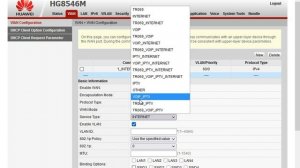 HG8546M Huawei Wireless Router Config