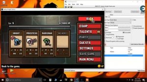 Sentry knight tactics - Insta level up example cheat engine table