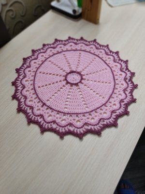 Салфетка Афина!крючком