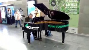 Piano al metro 25 de març 2019