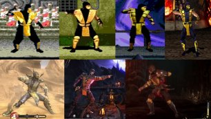 Mortal Kombat - Эволюция Скорпиона (1992-2020)