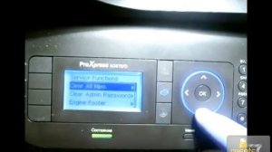 Reset SL-M3870FD - M3870FW - M4070FR