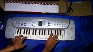 REVIEW PIANO CASIO SA 75 || intro SHOLAWAT BADAR 🎹 #tutorialpiano #notangka #keyboard