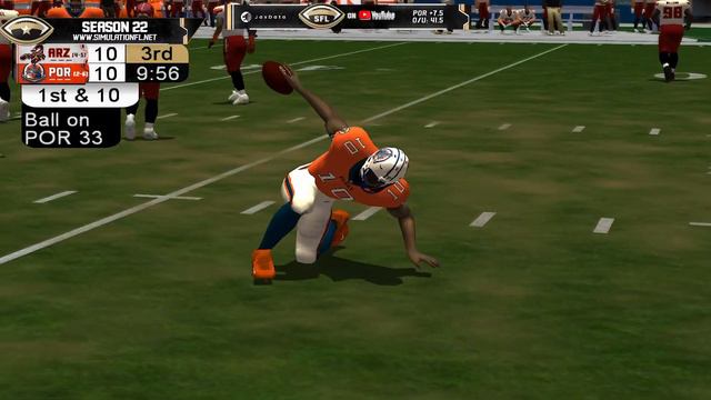 SFL Season 22, Week 11 - Arizona @ Portland смотреть онлайн