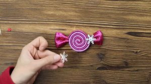 Ободок из фоамирана "Конфетка" / Новогодний ободок / Ободок для утренника