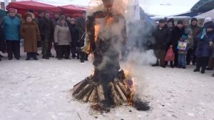 Сжигание чучела  на Масленицу    Масленица 2020  в Витебске @Alena Horoshilova