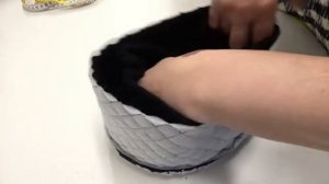 Как легко сшить зимнюю шапку .