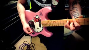 Dan Teisan and the Hello Kitty guitar show you the "All Mad Professor All The Time" pedalboard.