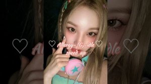 ?Allergy - (G)-IDLE? speed  up!