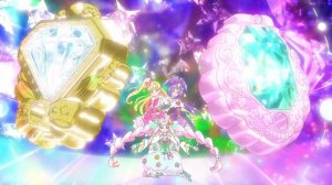 [1080p] Mahou Tsukai Precure - Group Transformation (ver. Diamond & Emerald)