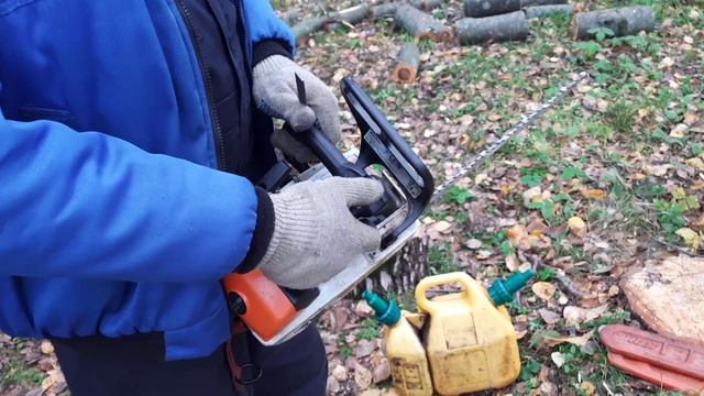 Про одноручную бензопилу STIHL MS 201 ТС смотреть онлайн