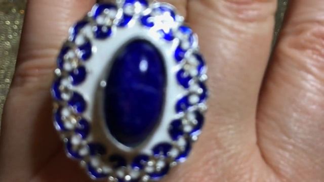 Серебро.Небесный камень-лазурит.Магия камня???