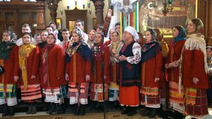 А в мого пана на його дворі. Фрагмент фестиваля колядок в Святогорской Лавре