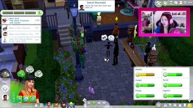 The Sims 4: Ep 19 "Halloween" смотреть онлайн