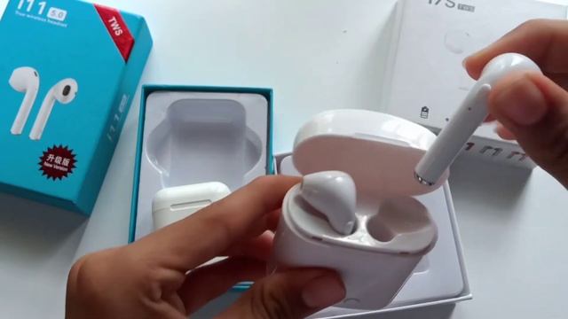 i11 tws Vs i7s airpod comparison | review.. смотреть онлайн