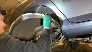 Peugeot 407 Rear ABS sensor replacement