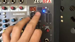 Allen & Heath ZED-6FX ZED-6 обзор на русском